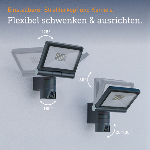 STEINEL Online Shop XLED CAM2 SC anthrazit